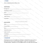 Första sidan av ett tystnadspliktsavtal på A4, innehåller textstycken och signaturruta.