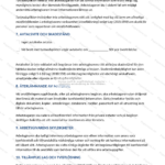 Tredje sidan av ett tystnadspliktsavtal på A4, utskrivet dokument med text och signaturrader.