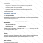 Andra sidan av uppsägningsavtal på A4, textstycken och underskriftsfält