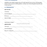 Uppsägningsmeddelande på en utskriven A4-sida (sida 3), svart text på vitt papper