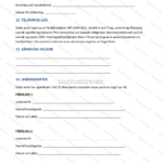 A4-sida 5 av ett formellt vårdnadsavtal med rubriker, textavsnitt och underskriftsfält.