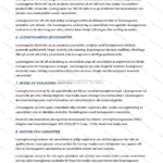 Sida 4 av varumärkeslicensavtal i A4-format, utskrivet dokument med löpande text och rubriker