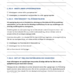 Femte sidan av uppsägningsbesked med underrättelse & i A4-format